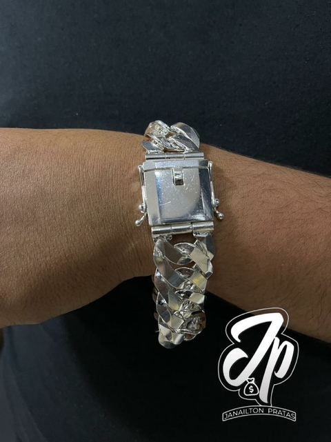 Pulseira Elo Duplo 22MM - 22CM