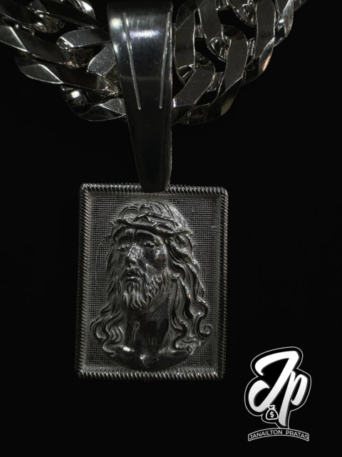 Pingente Cristo Quadrado