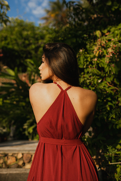 Vestido Lazuli Marsala- Aventurina - loja online