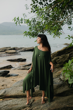 Vestido Kaftan Verde