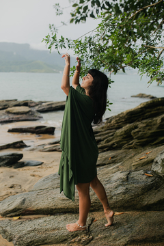 Vestido Kaftan Verde - comprar online