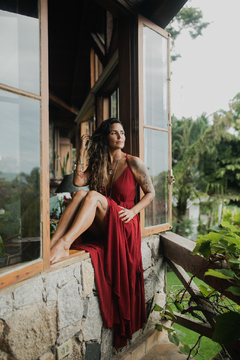Vestido Lazuli Marsala- Aventurina na internet