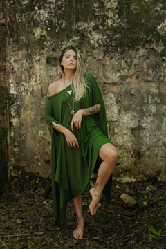 Vestido Kaftan Verde - comprar online