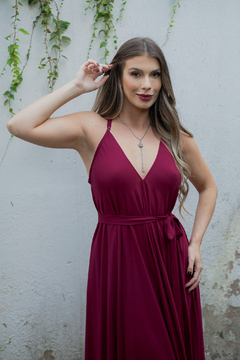 Vestido Lazuli Marsala - loja online
