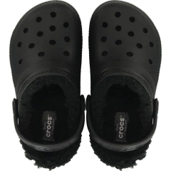 CROCS CLASSIC LINED KIDS BLACK BLACK en internet