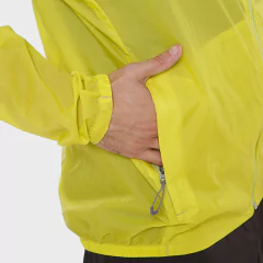 CAMPERA ROMPEVIENTO MONTAGNE METRIC AMARILLO - tienda online