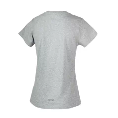 REMERA DAMA ALGODON ABYSS 22V-0680 GRIS MELANGE - comprar online