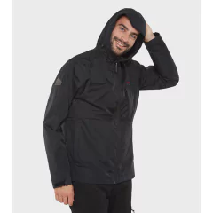 CAMPERA CABALLERO PARA LLUVIA MONTAGNE VIGGO NEGRO - tienda online
