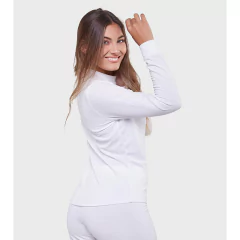 REMERA TERMICA DAMA MONTAGNE TAMAR BLANCO - sommerdeportes