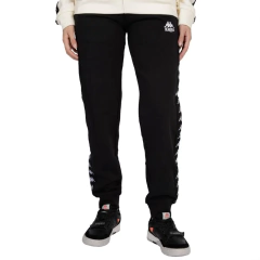 PANTALON CABALLERO ALGODON KAPPA BANDA BARNU 2 NEGRO