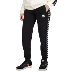 PANTALON CABALLERO ALGODON KAPPA BANDA BARNU 2 NEGRO - comprar online