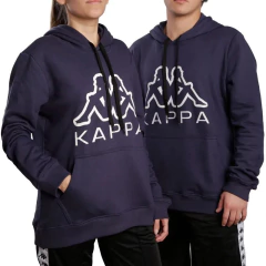 BUZO CABALLERO ALGODON KAPPA EMMO HOODIE AZUL en internet