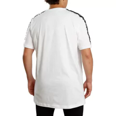 REMERA CABALLERO ALGODON KAPPA TAPE SEFFI BLANCO - sommerdeportes