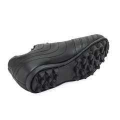 BOTIN ATHIX FUTBOL 5 CLOUD CUERO KIDS TF NEGRO - sommerdeportes