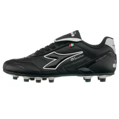 BOTIN DIADORA CAMPO CLASICO NEGRO BLANCO - tienda online