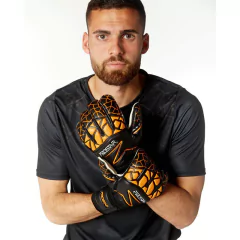 GUANTE ARQUERO PROSTAR REPTILE KOMPRESSOR NEGRO NARANJA 148 en internet
