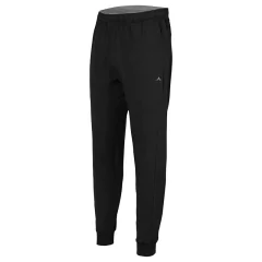 PANTALON CABALLERO ACETATO CON FRIZA ABYSS 24I-0128 NEGRO