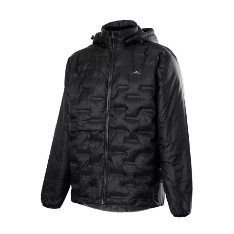 CAMPERA CABALLERO INFLABLE ABYSS 24I-0215 NEGRO