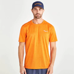 REMERA CABALLERO DRY SAUCONY STOPWATCH 7278 NARANJA en internet