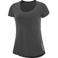 REMERA DAMA DRY SALOMON XA LITE TRAINING TEE 14802 NEGRO - comprar online
