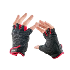 GUANTE GYM-CICLISMO FOLLOW FIT TIGER NEGRO ROSA - comprar online