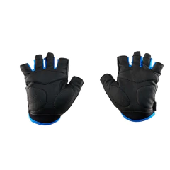 GUANTE GYM-CICLISMO FOLLOW FIT PANTHER NEGRO AZUL - sommerdeportes