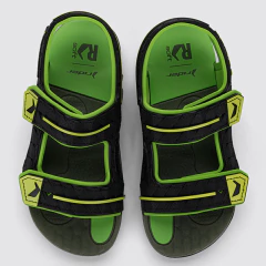 R LINE PLUS II PAPETE KIDS NEGRO VERDE RIDER - sommerdeportes