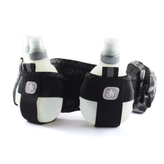 CINTO DE HIDRATACION 3 BOTELLAS NOAF NEGRO - comprar online