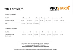 Imagen de GUANTE ARQUERO PROSTAR REPTILE KOMPRESSOR NEGRO NARANJA 148