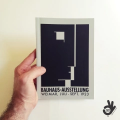 Cuaderno Bauhaus Encuadernado Binder Artesanal a la Rústica (Tapa blanda) Modelo 5: Cartel de Herbert Bayer en internet