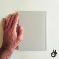 Cuaderno Bauhaus Encuadernado Binder Artesanal a la Rústica (Tapa blanda) Modelo 5: Cartel de Herbert Bayer - 1920®objetos de diseño 