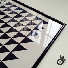 Imagen de Marco acabado piano, Modelo 10/BLACK CIRCLE ⚫