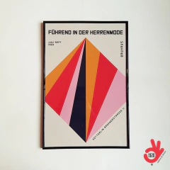 Marco acabado piano, Modelo 13/ PINK LINES - 1920®objetos de diseño 