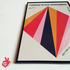 Marco acabado piano, Modelo 13/ PINK LINES - 1920®objetos de diseño 