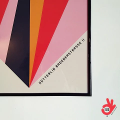 Marco acabado piano, Modelo 13/ PINK LINES - comprar online