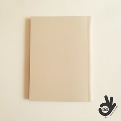 Cuaderno Bauhaus Encuadernado Binder Artesanal a la Rústica (Tapa blanda) Modelo 2: Cubes RYB. - 1920®objetos de diseño 