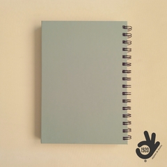 Agenda Semanal Bauhaus Tapa Dura Ring Wire/ Modelo 6: ORANGE CIRCLE - comprar online