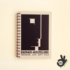 Agenda Diaria Bauhaus Tapa Dura Ring Wire/ Modelo 5: Cartel de Herbert Bayer - 1920®objetos de diseño 