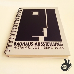 Cuaderno Bauhaus Tapa Dura Ring Wire/ Modelo 5: Cartel de Herbert Bayer - comprar online