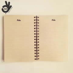 Agenda Semanal Bauhaus Tapa Dura Ring Wire/ Modelo 116/ WEIMAR MUSTER 13 - tienda online