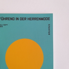 Cuaderno Bauhaus Encuadernado Binder Artesanal a la Rústica (Tapa blanda) Modelo 11: Yellow Circle