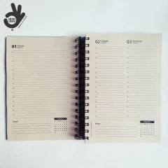 Agenda Diaria Bauhaus Tapa Dura Ring Wire/ Modelo 15/ GRÜNER KREIS - 1920®objetos de diseño 