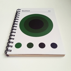 CUADERNO TAPA DURA RING WIRE/ Modelo 15/ GRÜNER KREIS - 1920®objetos de diseño 