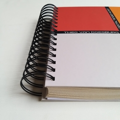 CUADERNO BAUHAUS TAPA DURA RING WIRE/ Modelo 125/ THEO Van Doesburg Nº 1 en internet