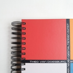 CUADERNO BAUHAUS TAPA DURA RING WIRE/ Modelo 125/ THEO Van Doesburg Nº 1 - tienda online