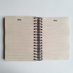 Agenda Diaria Bauhaus Tapa Dura Ring Wire/ Modelo 11/ Yellow Circle - comprar online