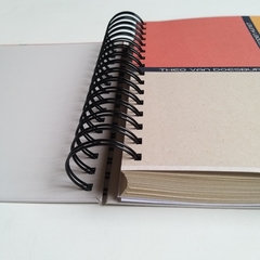 CUADERNO BAUHAUS TAPA DURA RING WIRE/ Modelo 125/ THEO Van Doesburg Nº 1 - tienda online