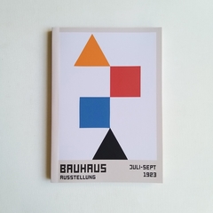 Cuaderno Bauhaus Encuadernado Binder Artesanal a la Rústica (Tapa blanda) Modelo 238: Black Triangle