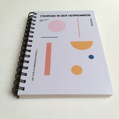 CUADERNO TAPA DURA RING WIRE/ Modelo 239/ PINK CIRCLE - comprar online