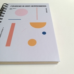 CUADERNO TAPA DURA RING WIRE/ Modelo 239/ PINK CIRCLE - 1920®objetos de diseño 